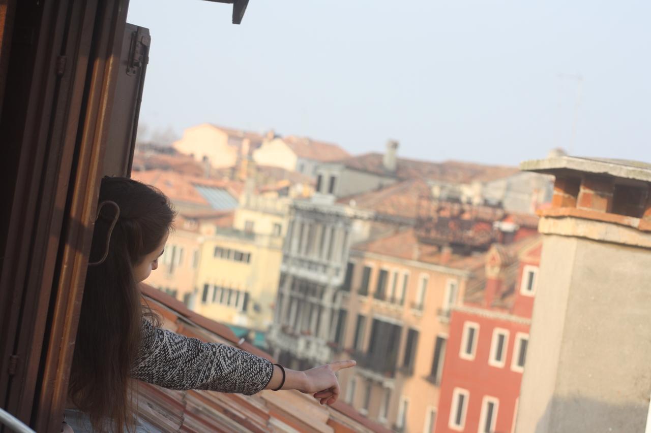 B&B Vista Sul Canal Grande Venedig Exteriör bild
