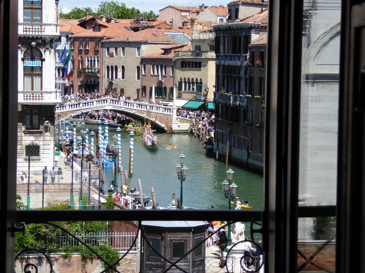B&B Vista Sul Canal Grande Venedig Exteriör bild