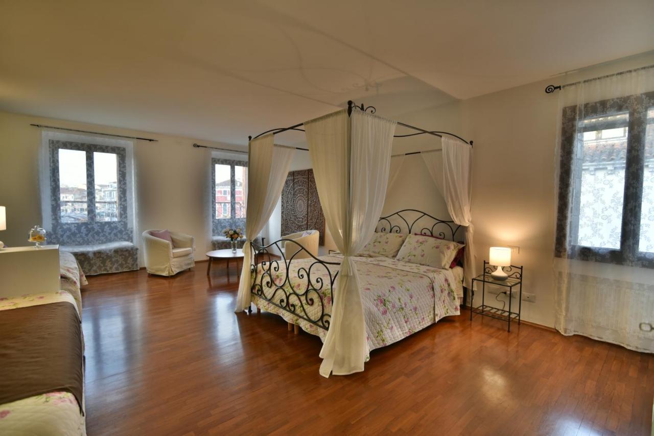 B&B Vista Sul Canal Grande Venedig Exteriör bild
