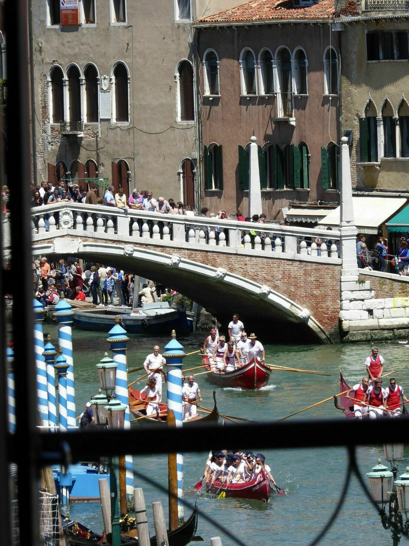 B&B Vista Sul Canal Grande Venedig Exteriör bild